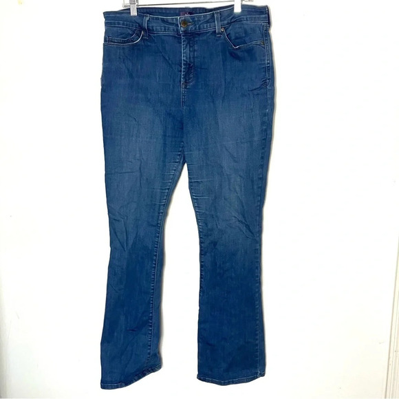 NYDJ Mini Boot‎ Cut Jeans 16 - Picture 2 of 6